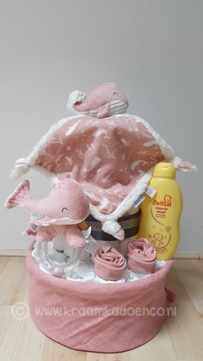 Luiertaart Little Dutch meisje 612 - 3 laags