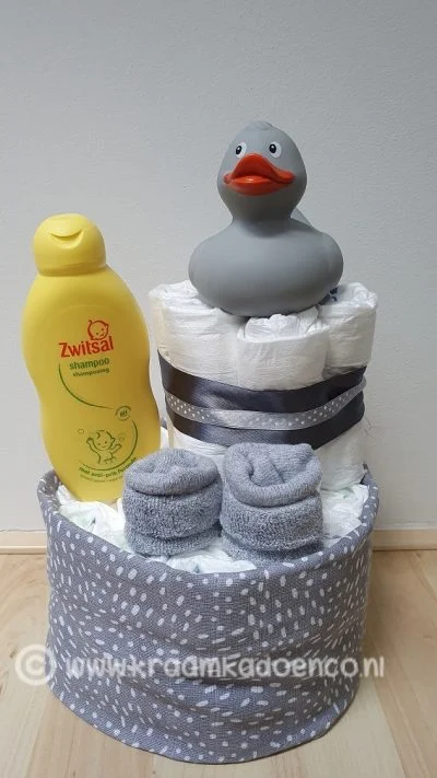 Luiertaart Duckie 400H - 2 laags